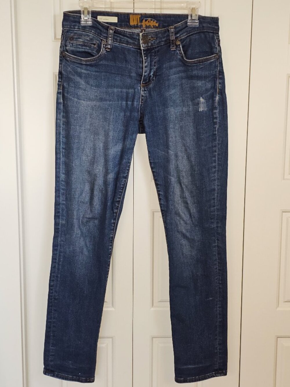 KUT from the Kloth Katy Boyfriend Jeans Size 2 Medium Wash Stretch Denim